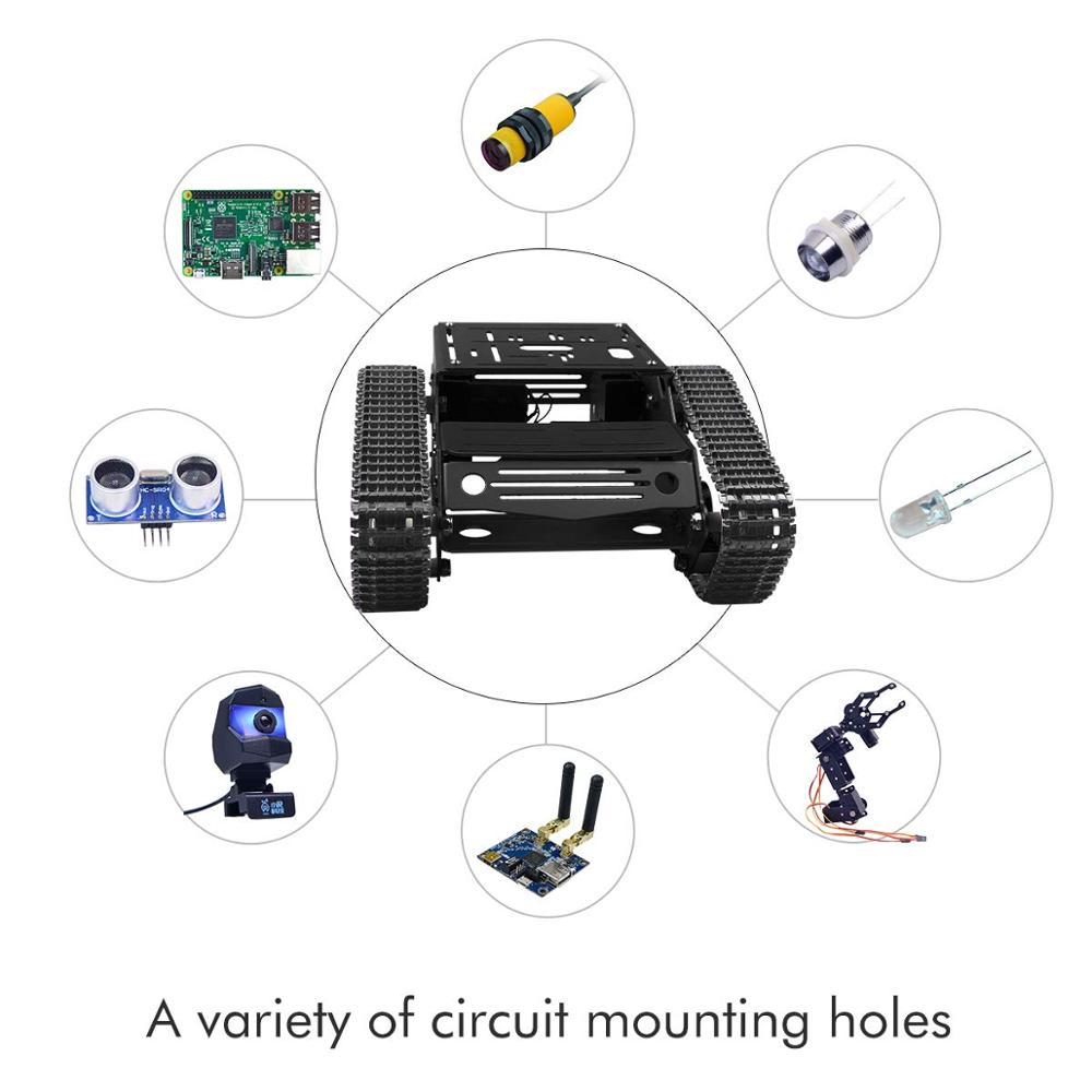 Smart Robot Car Tank Chassis K - Raspberry Pi Robot Platform Tank Chassis ulasan dan harga