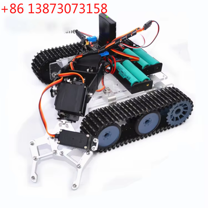 4 Dof Robotic Arm with RC Tank - Programmable Robotic Arm Kit Arduino ulasan dan harga