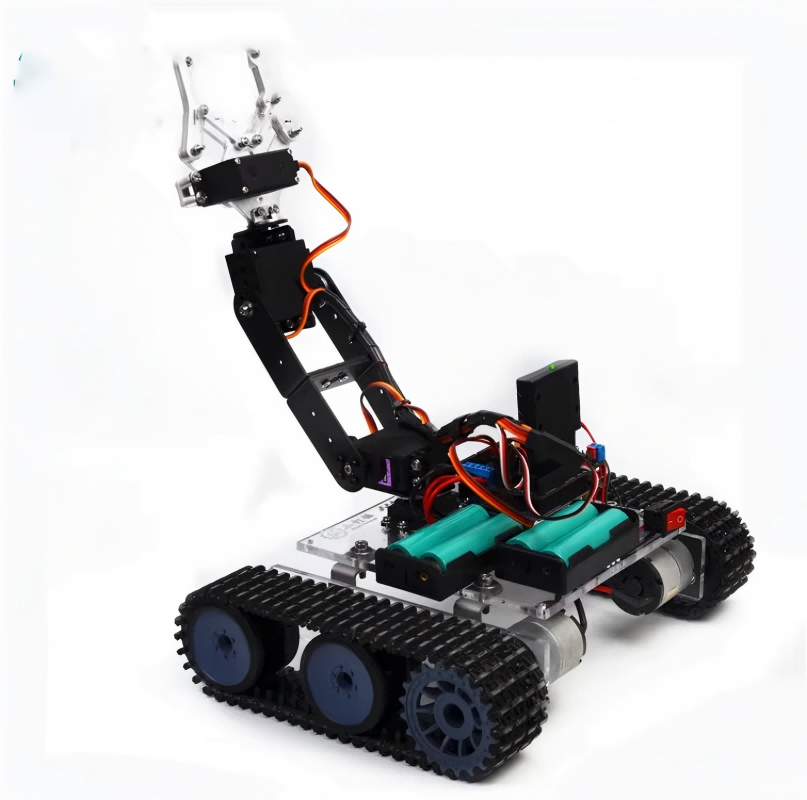 4 Dof Robotic Arm with RC Tank - Programmable Robotic Arm Kit Arduino ulasan dan harga